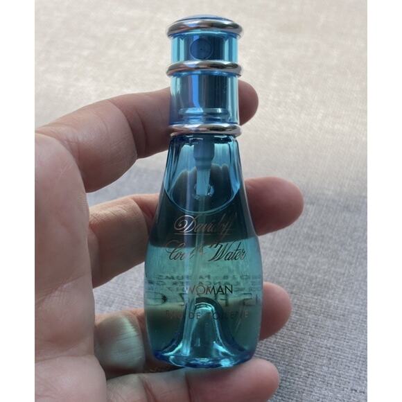 Cool Water for Women By Davidoff .5 oz Vintage Collectable Spray Bottle - Picture 4 of 4